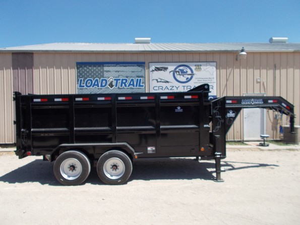 2022 Load Trail 83" x 14' Gooseneck Tall Side Dump Trailer 16K LB available in Ennis, TX