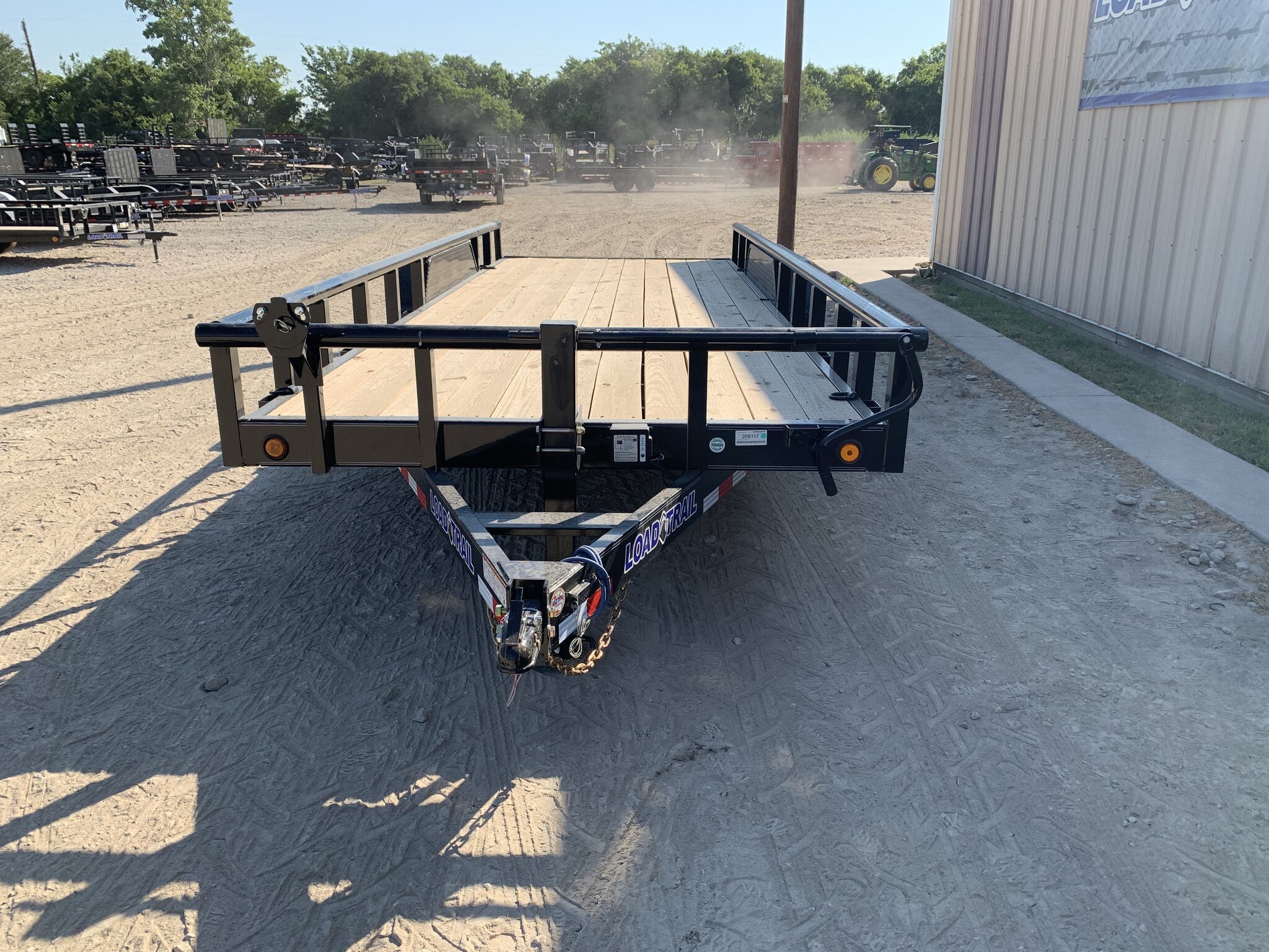 6x20 Equipment Trailer for sale New Load Trail 83x20 Flat Deck Pipe