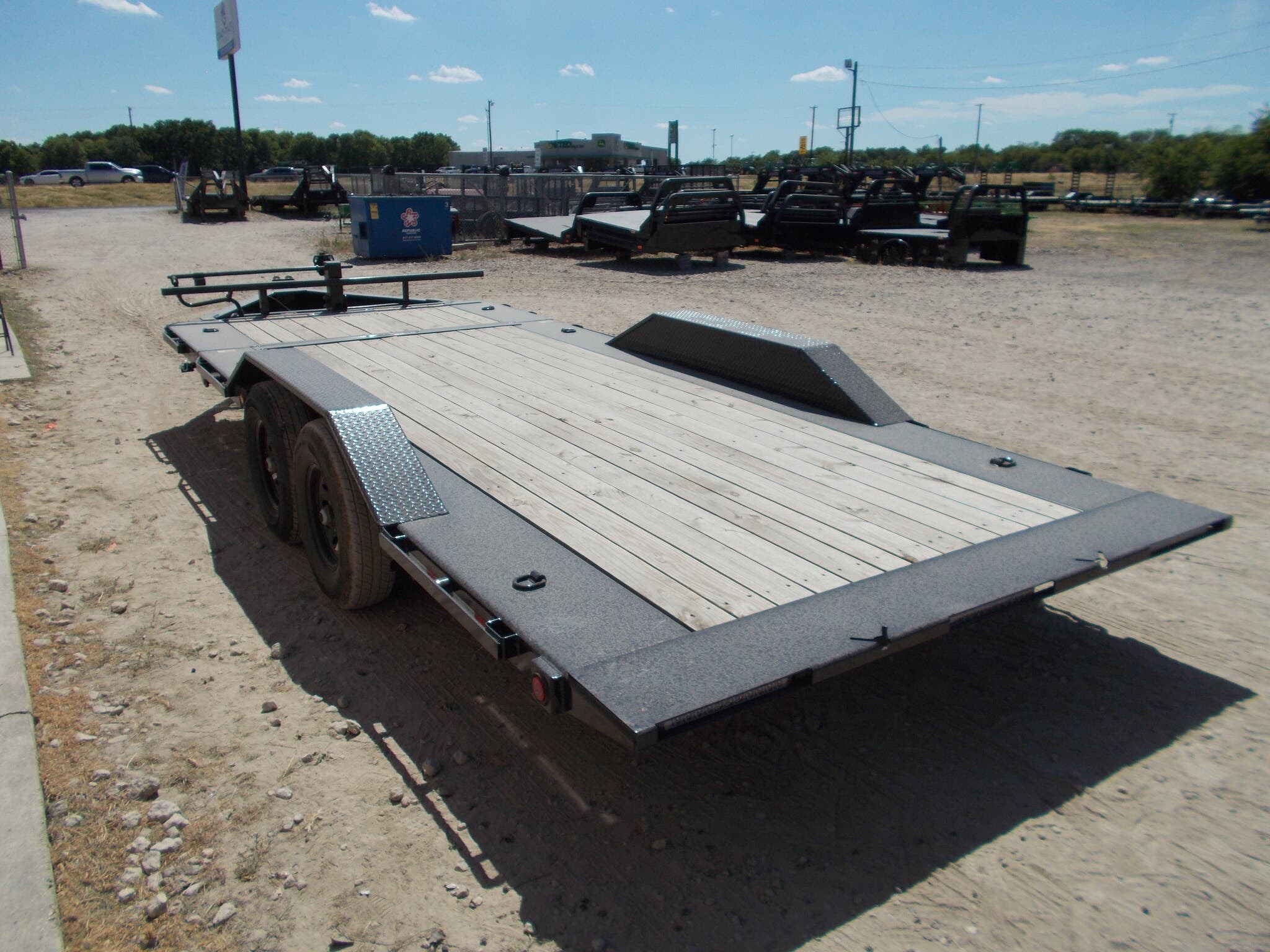 8x20 Tilt Deck Trailer for sale | New Load Trail 102x20 Tilt Trailer ...