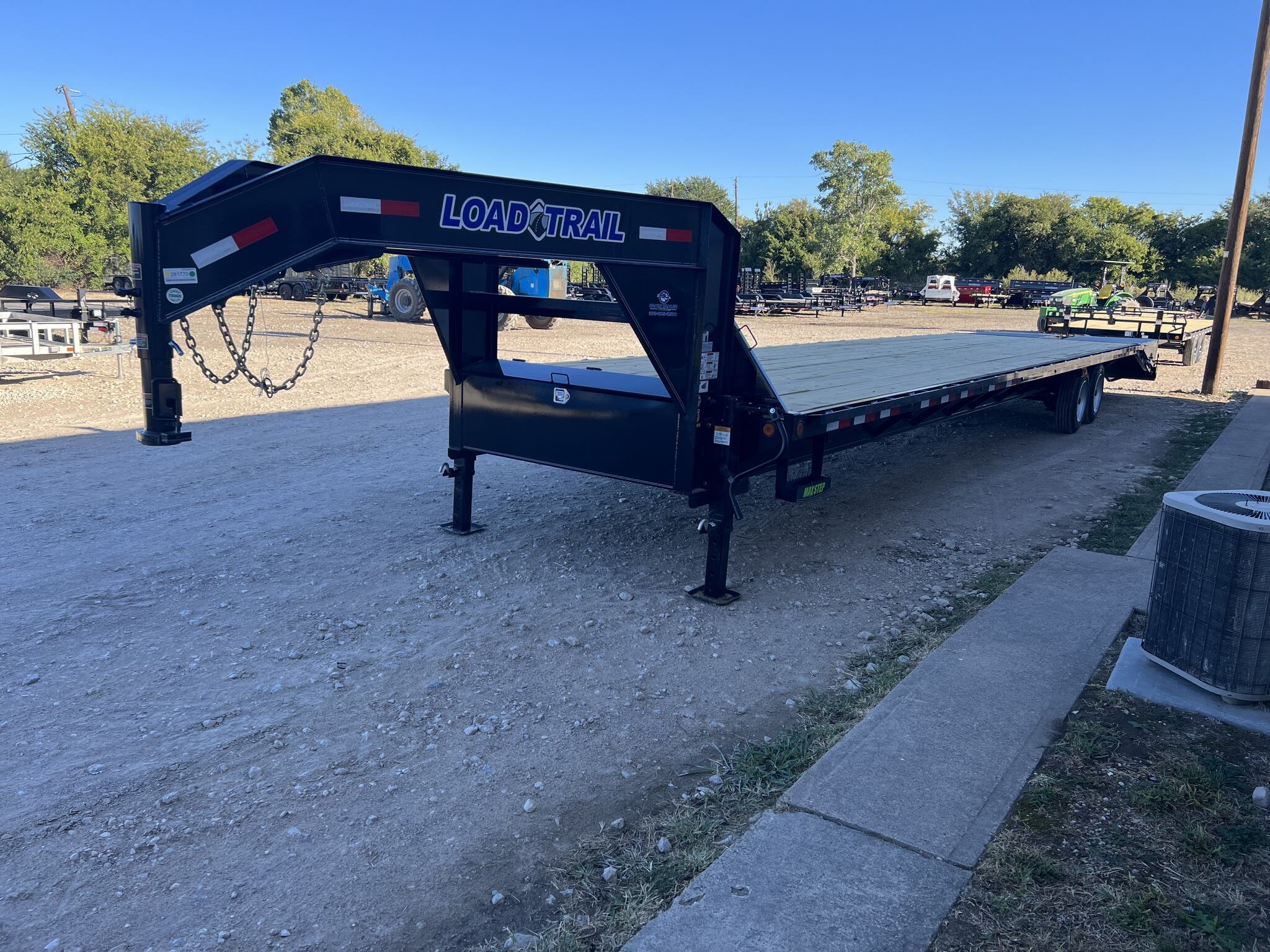 8x40 Deckover/Flat Deck Trailer for sale New Load Trail 102X40