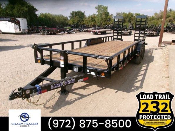 2024 Load Trail 83X22 PipeTop Equipment Trailer 14K LB GVWR available in Ennis, TX