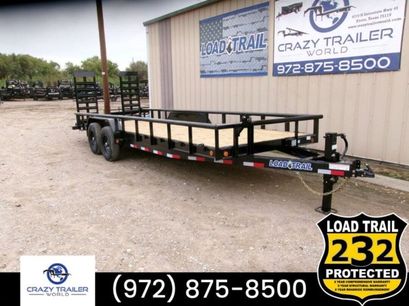 2024 Load Trail 83X22 Flatbed Equipment Trailer 14000 LB GVWR available in Ennis, TX