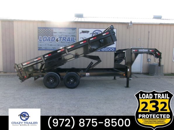 2024 Load Trail 83X16 Gooseneck Dump Trailer Heavy Duty 14K LB available in Ennis, TX