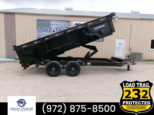 2024 Load Trail DL 83X16 Heavy Duty High Side Dump Trailer 14K LB available in Ennis, TX