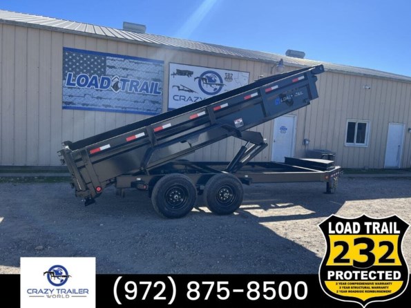 2024 Load Trail DL 83X16x2 Heavy Duty High Side Dump Trailer 14K GVWR available in Ennis, TX