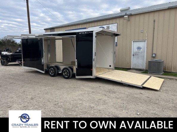 2024 Stealth 8.5X20 Extra Tall All Aluminum Enclosed Car Hauler available in Ennis, TX