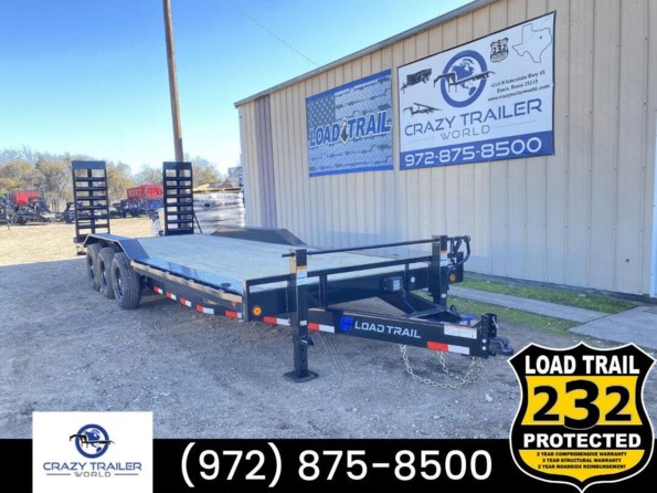 2024 Load Trail CH 102X24 Flatbed Equipment Trailer 21K LB GVWR available in Ennis, TX
