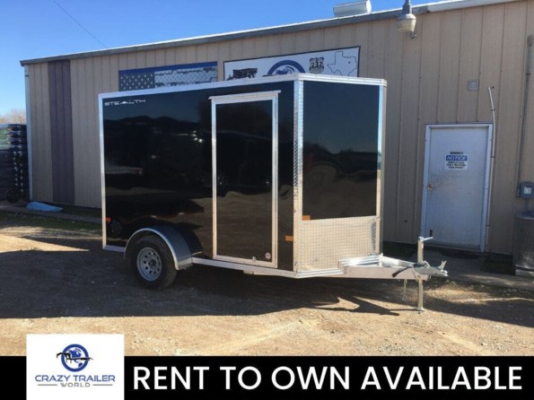2024 Stealth 6X10  Extra Height Aluminum Enclosed Trailer available in Ennis, TX