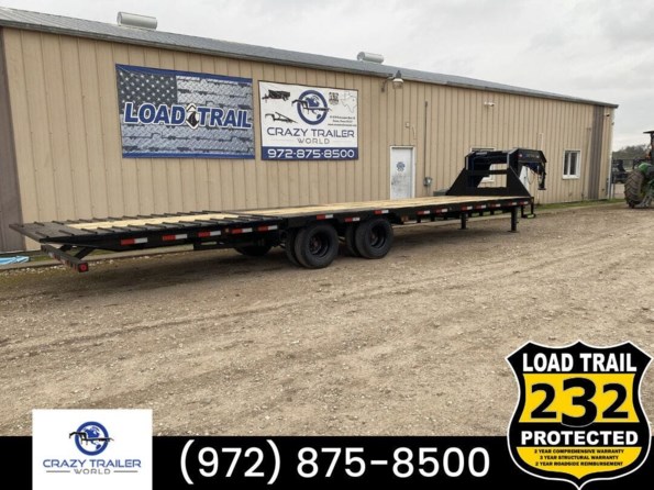 2024 Load Trail GL 102x32 GN Equipment Trailer Hyd Dove Tail 24K GVWR available in Ennis, TX