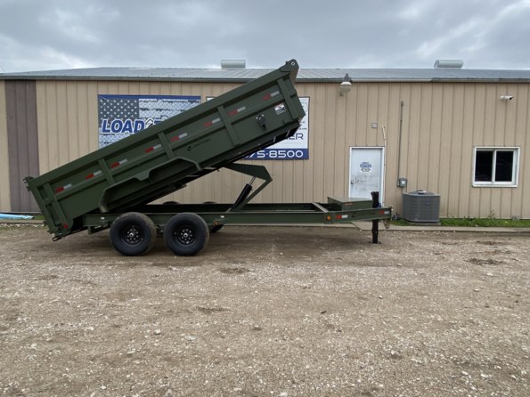 2024 Load Trail DL 83X16x3 Heavy Duty High Side Dump Trailer 14K GVWR available in Ennis, TX