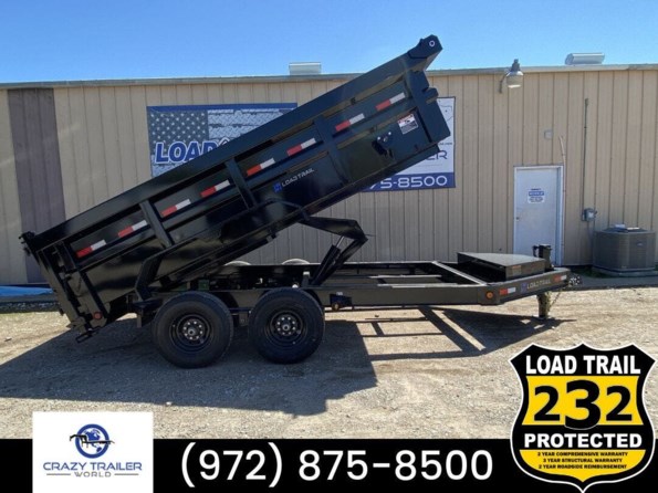 2024 Load Trail DL 83X14x3 Heavy Duty High Side Dump Trailer 14K GVWR available in Ennis, TX