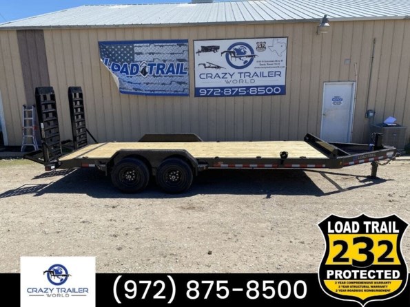 2024 Load Trail CB 83x20 Flatbed Equipment Trailer 14K GVWR available in Ennis, TX