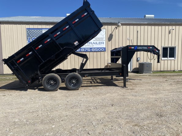 2024 Load Trail DG 83X14x4 High Side Gooseneck Dump Trailer 14K GVWR available in Ennis, TX