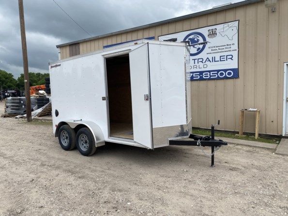 2024 Wells Cargo 6X12 Tandem Axle Enclosed Trailer available in Ennis, TX