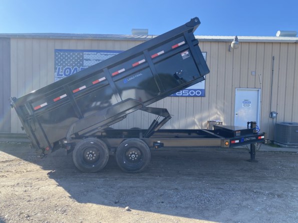 2024 Load Trail DL 83X14x4 High Side Heavy Duty Dump Trailer 16K GVWR available in Ennis, TX