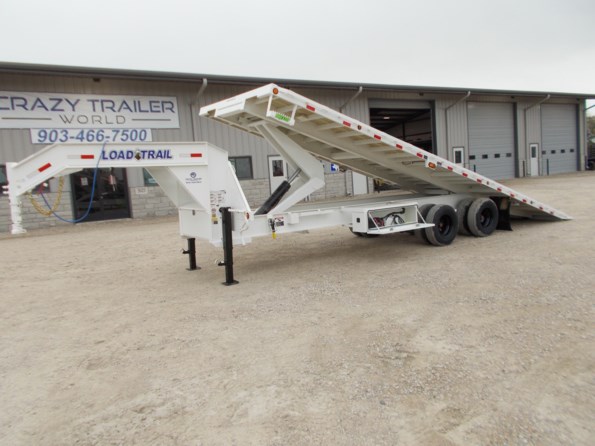 2023 Load Trail 102X28 Gooseneck Deckover Tiltbed Trailer 24K LB available in Greenville, TX