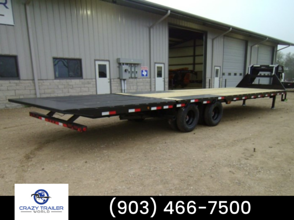 2023 Load Trail 102X34 Gooseneck Flatbed Deckover Trailer 24K available in Greenville, TX