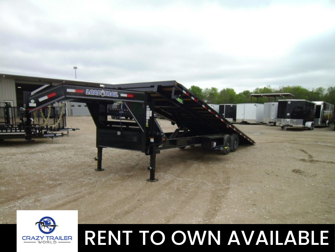 8x28 Tilt Deck Trailer for sale New Load Trail 102X28 Full Tilt