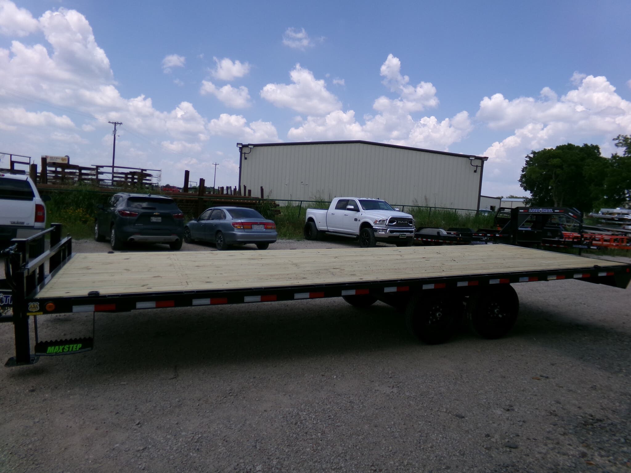 8x24 Deckover/Flat Deck Trailer For Sale | New Load Trail 102X24 ...