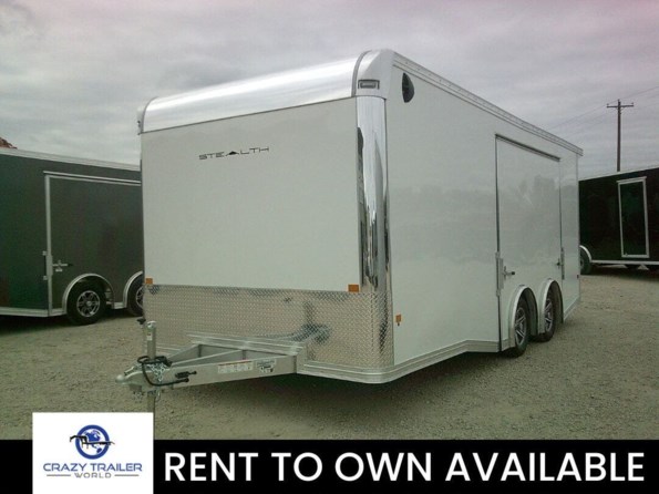 2024 Stealth 8.5X20 Aluminum Enclosed Car Trailer available in Greenville, TX