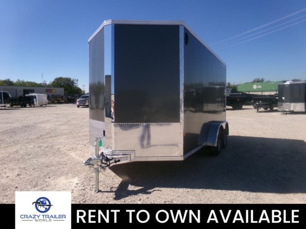 2023 Stealth 7X14 Extra Tall  Aluminum Enclosed Cargo Trailer available in Greenville, TX