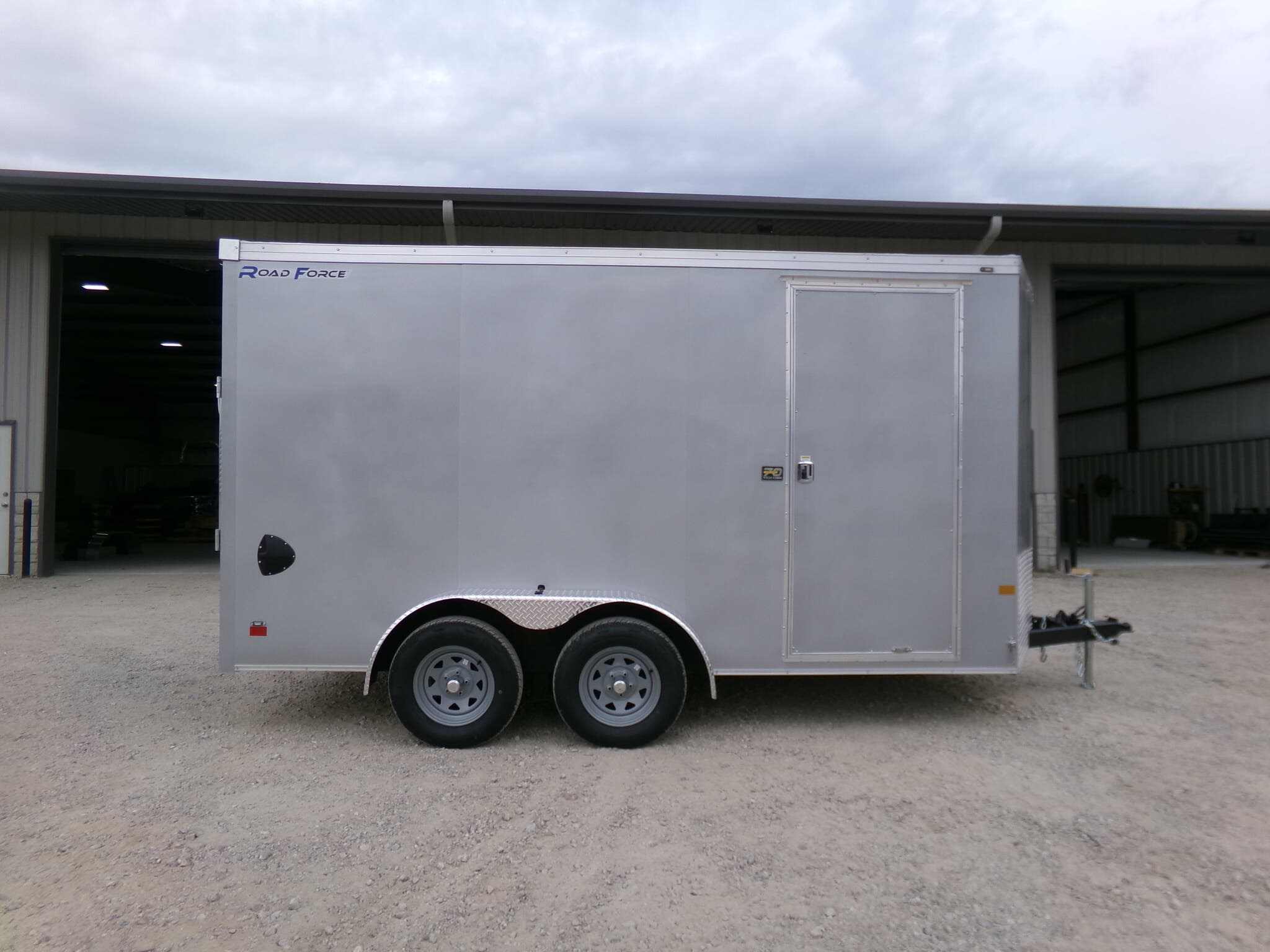 7x14 Cargo Trailer For Sale New Wells Cargo 7x14 Extra Height Enclosed Cargo Trailer Trailersusa 6125