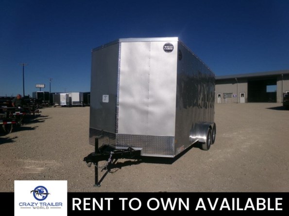 2024 Wells Cargo 7X16 Road Force Extra Tall Enclosed Cargo Trailer available in Greenville, TX