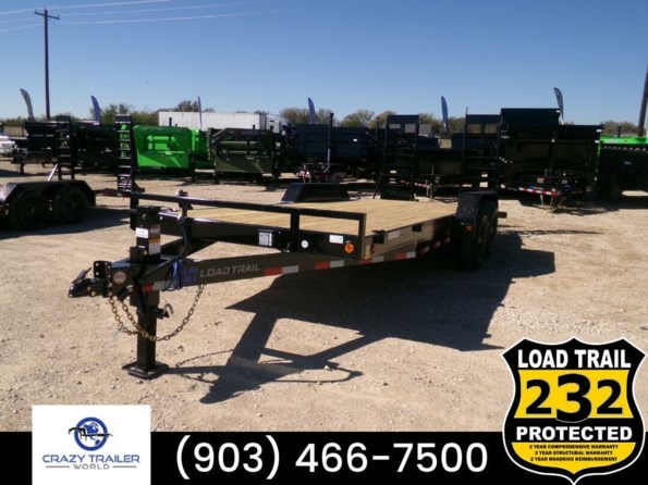 2024 Load Trail CH 83x20 Flatbed Equipment Trailer 14K GVWR available in Greenville, TX