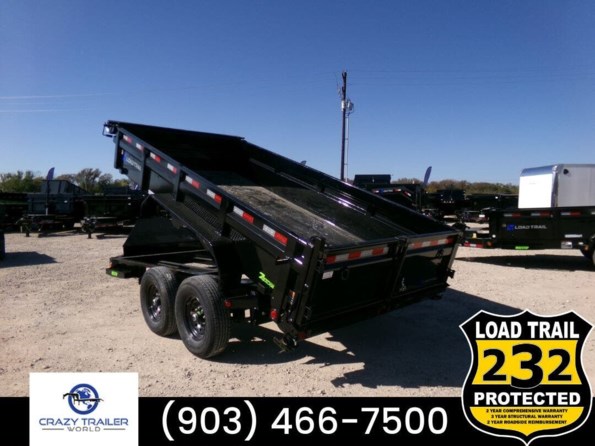 2024 Load Trail DL 83X14x2 Heavy Duty Dump Trailer 14K GVWR available in Greenville, TX