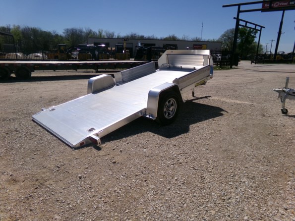 2024 Aluma 8214H-TILT-S 14' Aluminum Tiltbed  Slingshot Trailer available in Greenville, TX