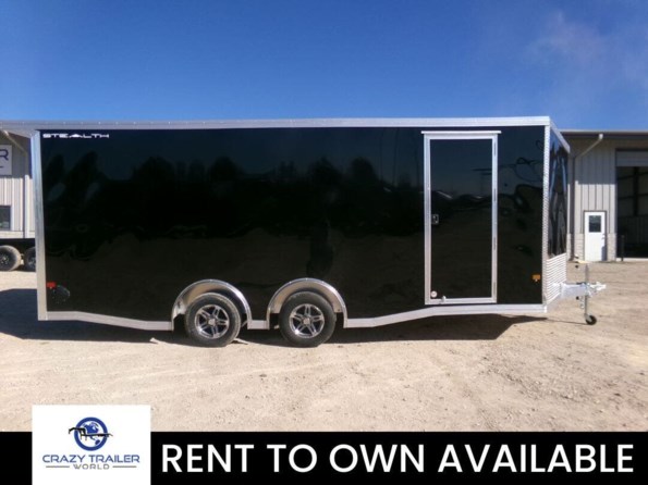 2024 Stealth 8.5X20 Aluminum Enclosed Car Trailer Added Height available in Greenville, TX