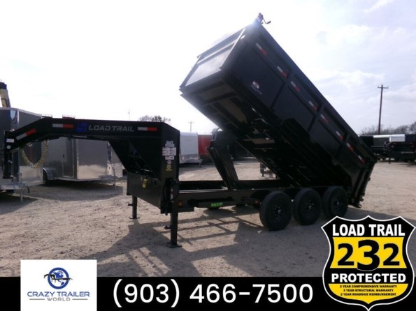 2024 Load Trail DG 83x16 Tri Axle Gooseneck High Side Dump 21K LB available in Greenville, TX