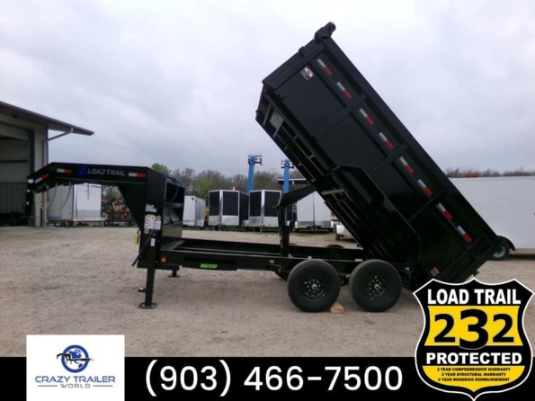 2024 Load Trail DG 83X14x4 Heavy Duty High Side GN Dump  14K GVWR available in Greenville, TX