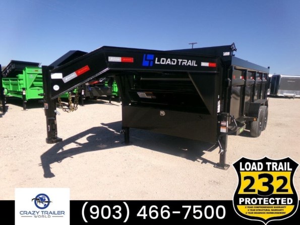 2024 Load Trail DG 83X16x4 Heavy Duty High Side GN Dump 14K GVWR available in Greenville, TX