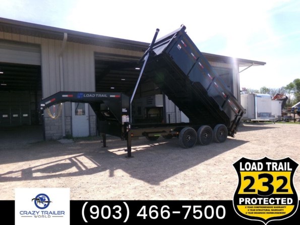 2024 Load Trail DG 83x16 Tri Axle High Side GN  Dump Trailer 21K GVWR available in Greenville, TX