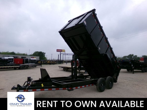 2024 DP Platinum Star 83X16x4 Heavy Duty High Side Dump Trailer 14K GVWR available in Greenville, TX