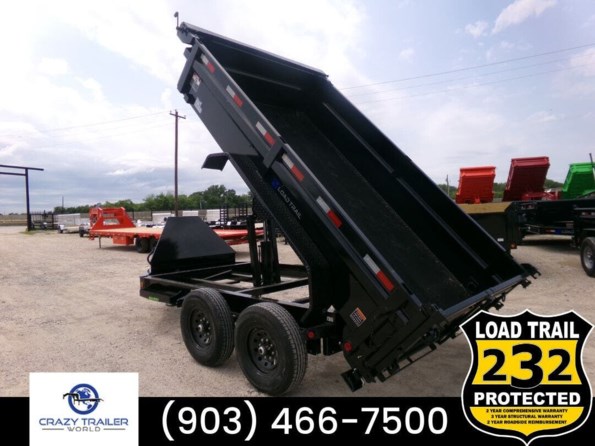 2024 Load Trail DL 83x12x2 Heavy Duty Dump Trailer 14K GVWR available in Greenville, TX