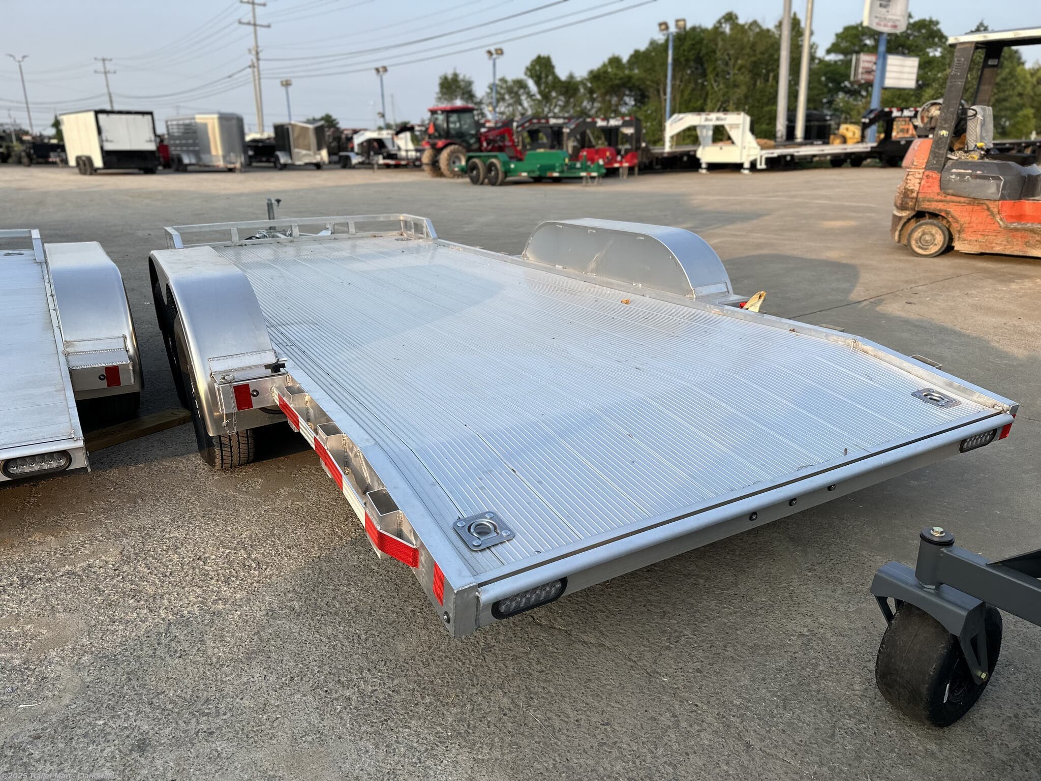 8x18 Car Hauler Trailer for sale | New EZ-Hauler 8x18 Open Aluminum Car ...