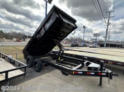 2023 Delco 5x10 Single Axle Dump Trailer with tarp, ramps, sp