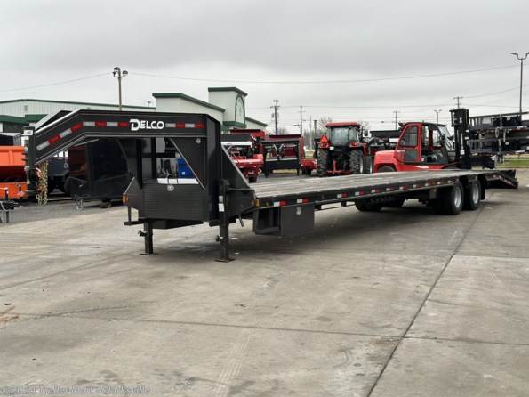 2023 Delco 8.5' X 40' 25GN Flatbed Trailer available in Clarksville, TN