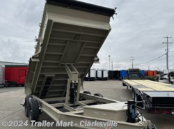 2024 RawMaxx Trailers 83" x 14' 7 Ton Dump with powered jack much more