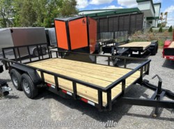 2023 Piggyback MetalWorks 6'10" wide x 16' open utility trailer tandem axle