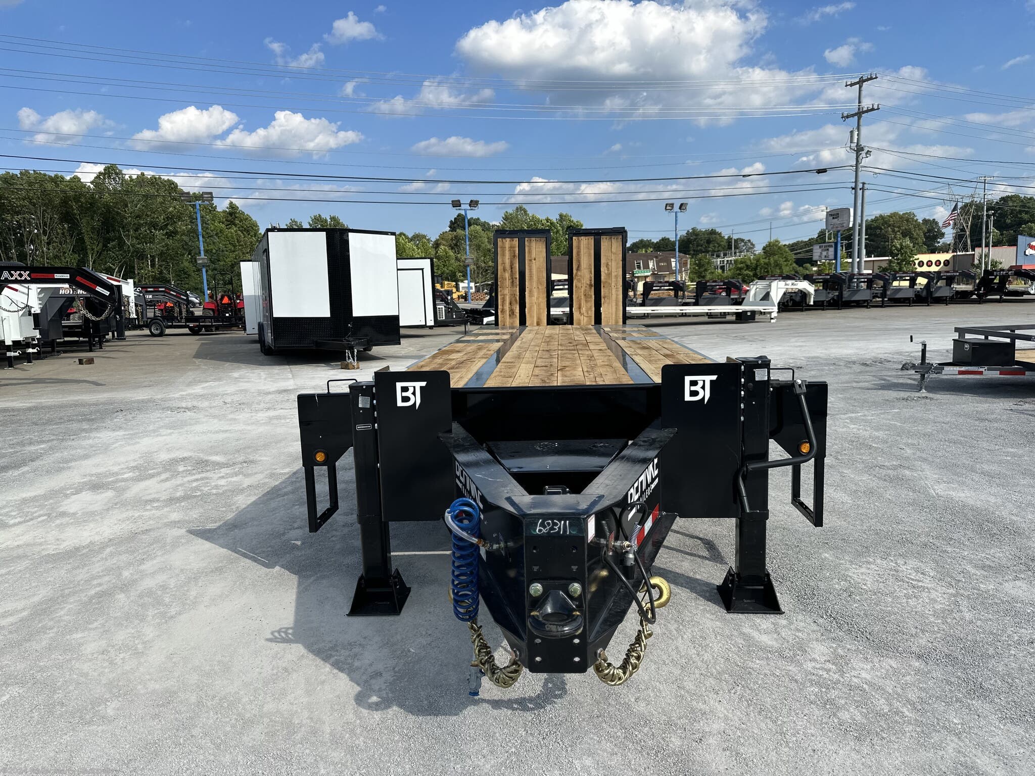 8x33 Flatbed/Flat Deck (Heavy Duty) Trailer For Sale | New B-B Trailers ...