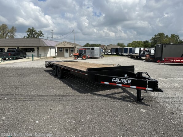 2023 Caliber 20+4 Full Width Deck over 7TON equipment trailer available in Clarksville, TN