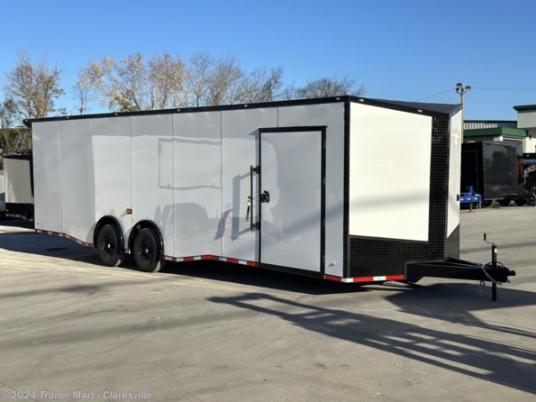 2024 High Country Cargo 8.5X28 WHITE OUT RACE TRAILER 14K GVWR 7’ TALL available in Clarksville, TN