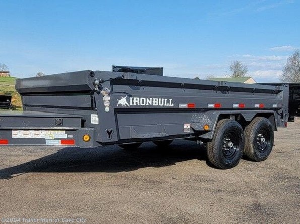 2024 IronBull DWB8314072 7X14 Dump Trailer available in Cave City, KY