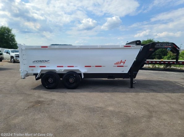 2024 Horizon Trailers HZX 16'  Dump Trailer available in Cave City, KY