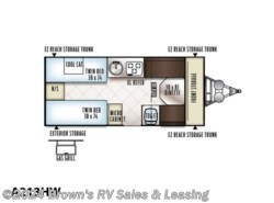 Used 2018 Forest River Rockwood Hard Side Pop-Up Campers High Wall A213HW available in Guttenberg, Iowa