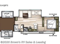 Used 2019 Forest River Wildwood 31KQBTS available in Guttenberg, Iowa