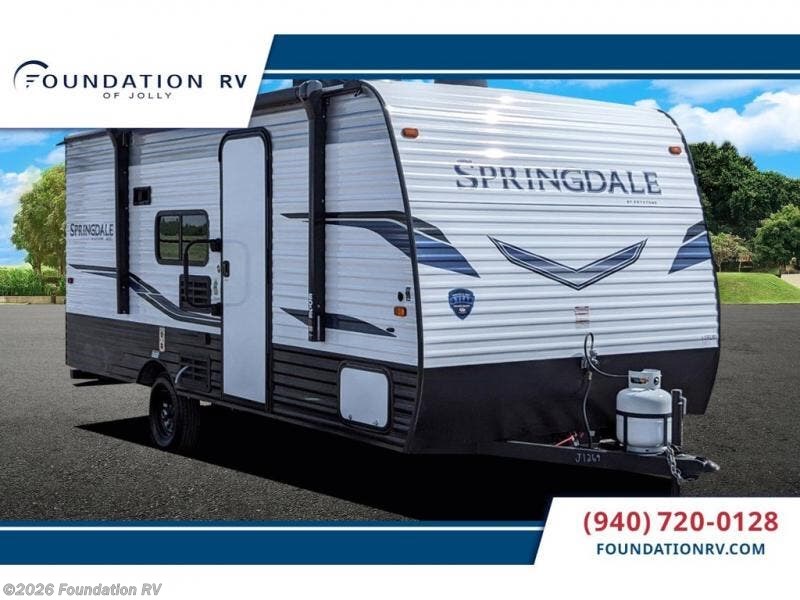 New 2022  Keystone Springdale Mini 1800BH by Keystone from Foundation RV in Wichita Falls, TX